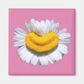 Happy Radiant Chamomile Smile Magnet