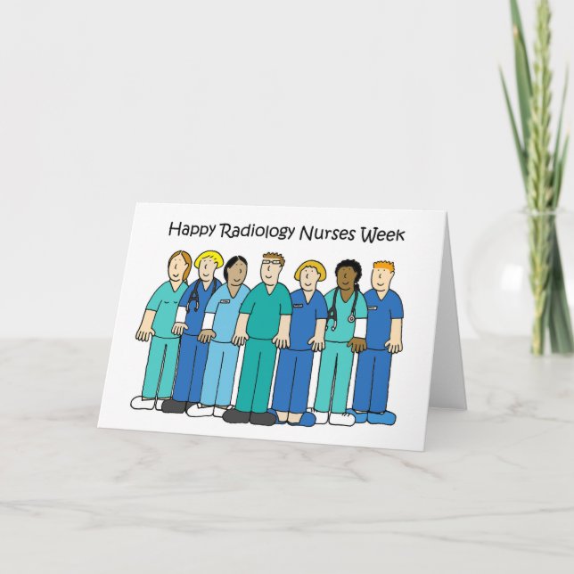 Happy Radiology Nurses Week Card (Front)