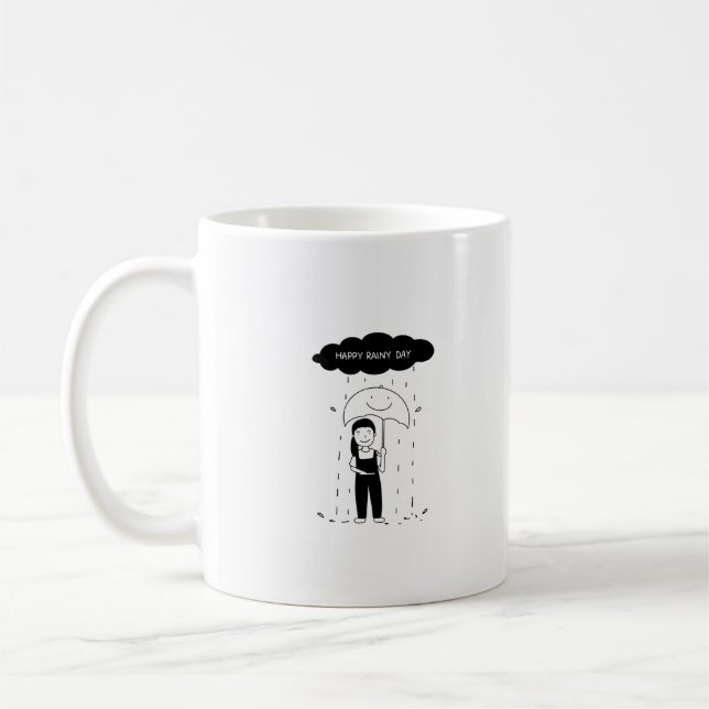 Happy Rainy Day Mug (Left)