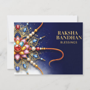 Happy Rakhi, Raksha Bandhan Postcard