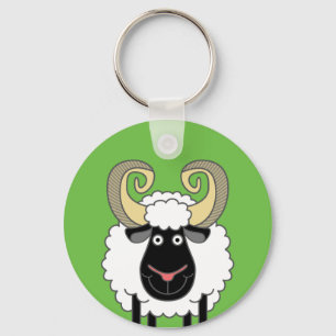 HAPPY RAM KEYCHAIN