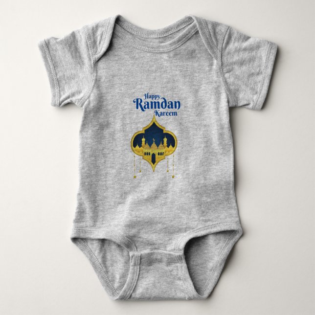 Happy Ramadan Kareem 2022 T-Shirt Baby Bodysuit (Front)