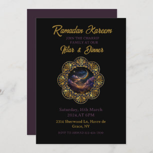Happy Ramadan Kareem 2025 Iftar dinner Party Invitation