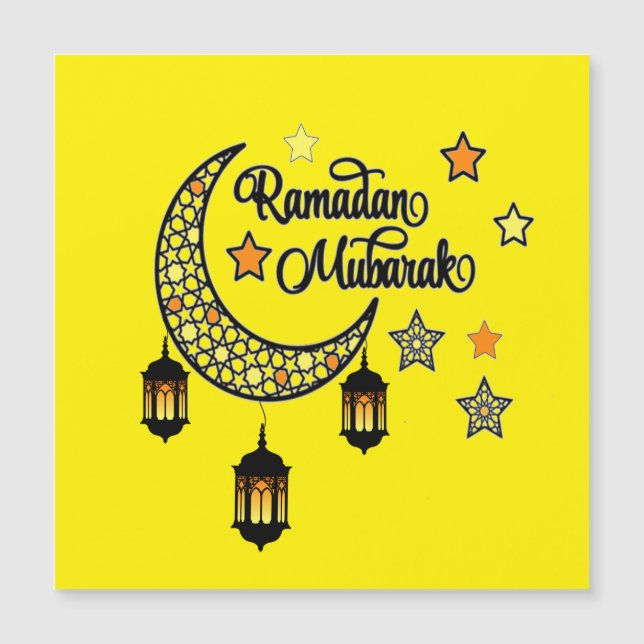 Happy Ramadan Kareem And Eid Mubarak 2024 (Front)