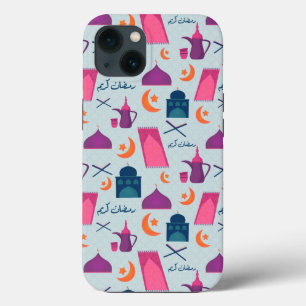Happy Ramadan Pattern iPhone 13 Case