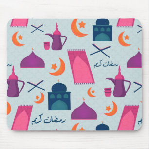 Happy Ramadan Pattern Mouse Pad