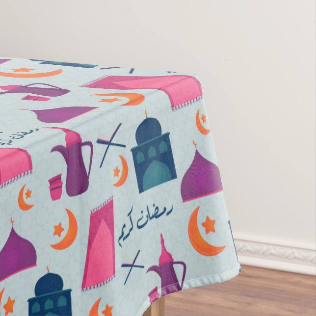 Happy Ramadan Pattern Tablecloth (In Situ)
