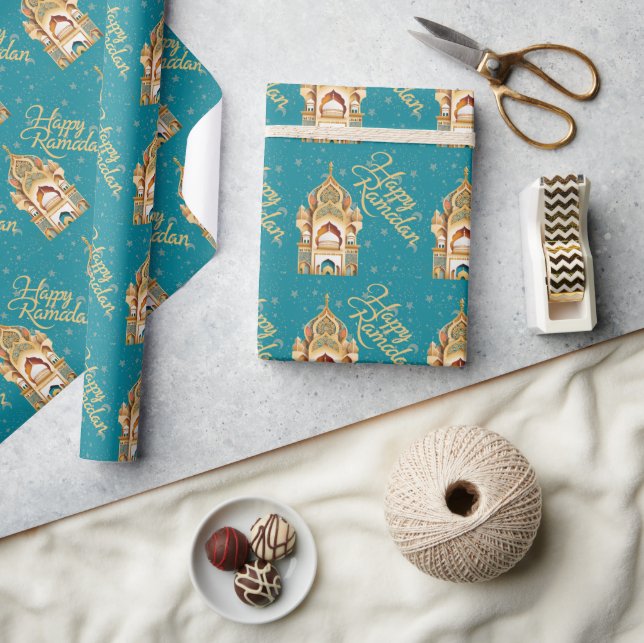 happy Ramadan Wrapping Paper (Crafts)