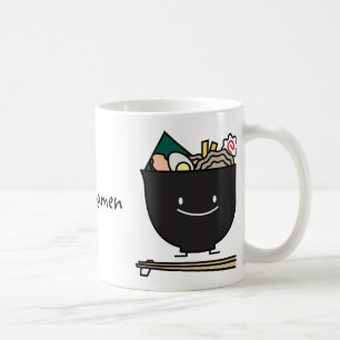 Happy Ramen Bowl Coffee Mug