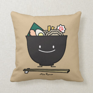Happy Ramen Bowl Cushion
