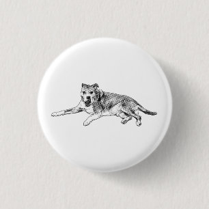 Happy Recline, Calm Play 3 Cm Round Badge
