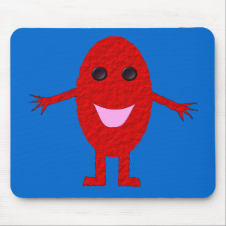 Happy Red Grape Mousepad