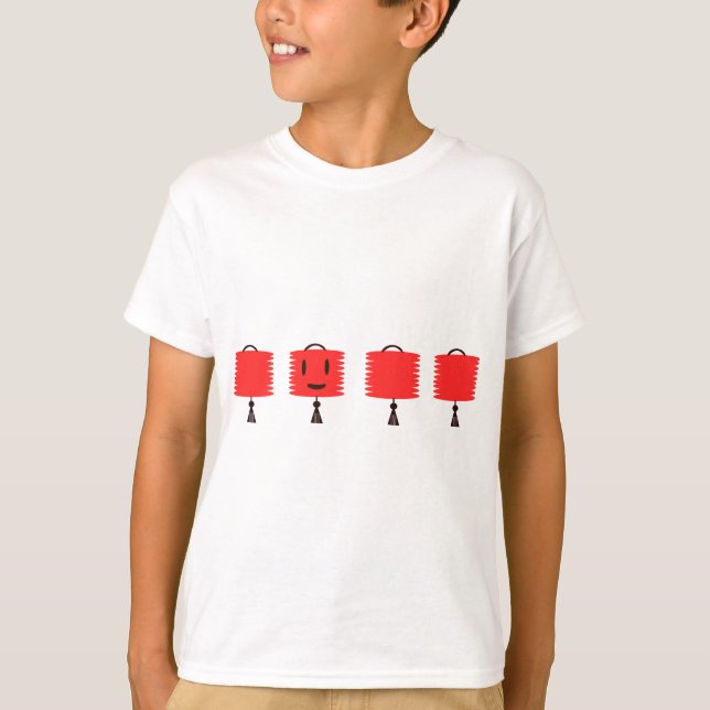 Happy Red Lanterns T-Shirt (Front)