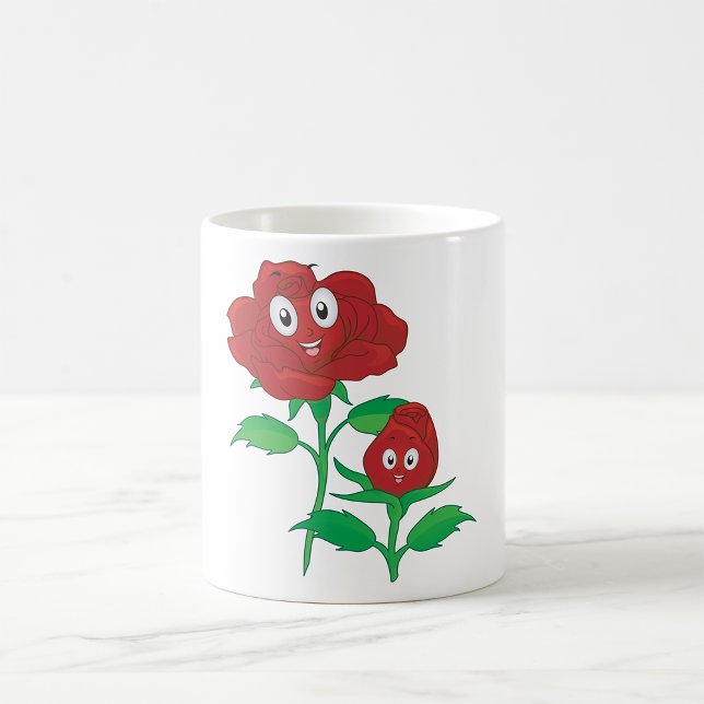 Happy Red Roses Coffee Mug (Creator Uploaded)