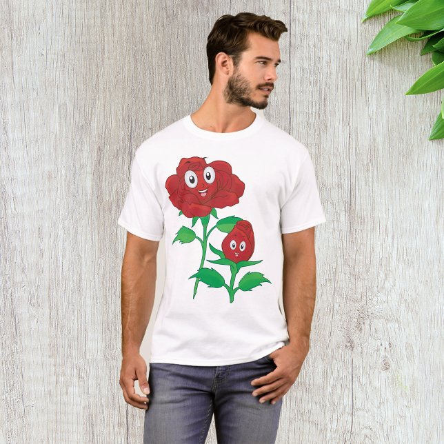 Happy Red Roses T-Shirt (Creator Uploaded)