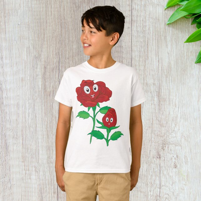 Happy Red Roses T-Shirt (Creator Uploaded)