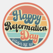Happy Reformation Day vintage