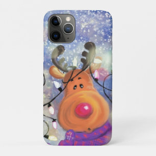 Happy Reindeer - Merry Christmas - Case-Mate iPhone Case