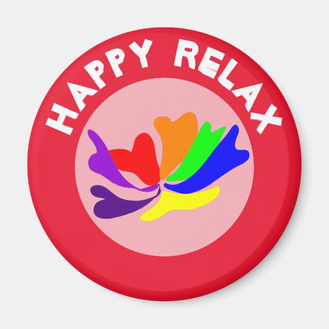 HAPPY RELAX MAGNET (Front)