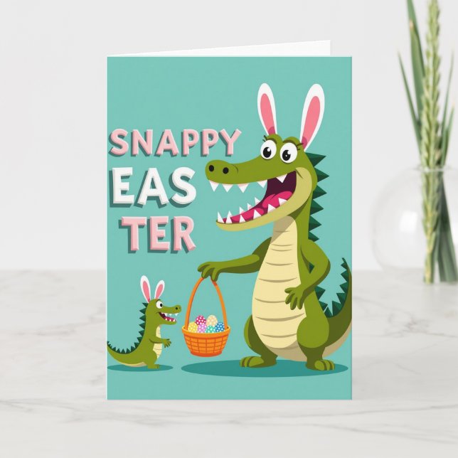 Happy Reptile Season Card (Front)