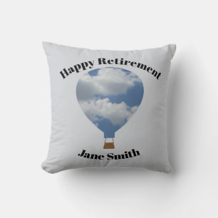 Happy Retirement Employee Appreciation Recognition Cushion