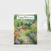 Happy Retirement - Garden