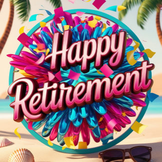 Happy Retirement  Holiday Card