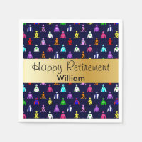 Happy Retirement Horse Racing Jockey Silks