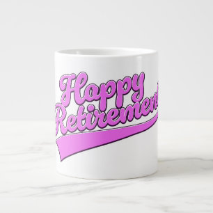 Happy Retirement Large Coffee Mug