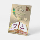 Happy Retirement Teacher  Pedestal Sign