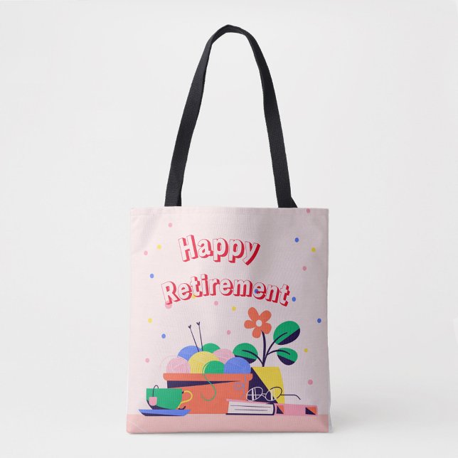 Happy Retirement Tote Bag (Happy Retirement Tote Bag)