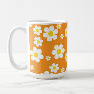 Happy Retro Flower Coffee Mug! Mug