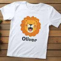 Happy Roaring Lion Face – Cute Jungle Animal