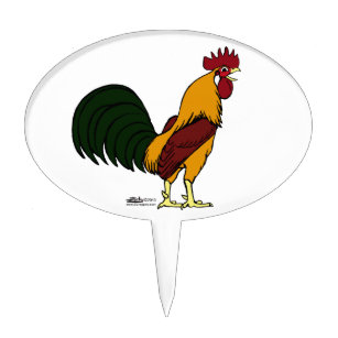 Chickens Roosters Cake Toppers Zazzle Co Nz