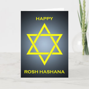 happy rosh hashana holiday card