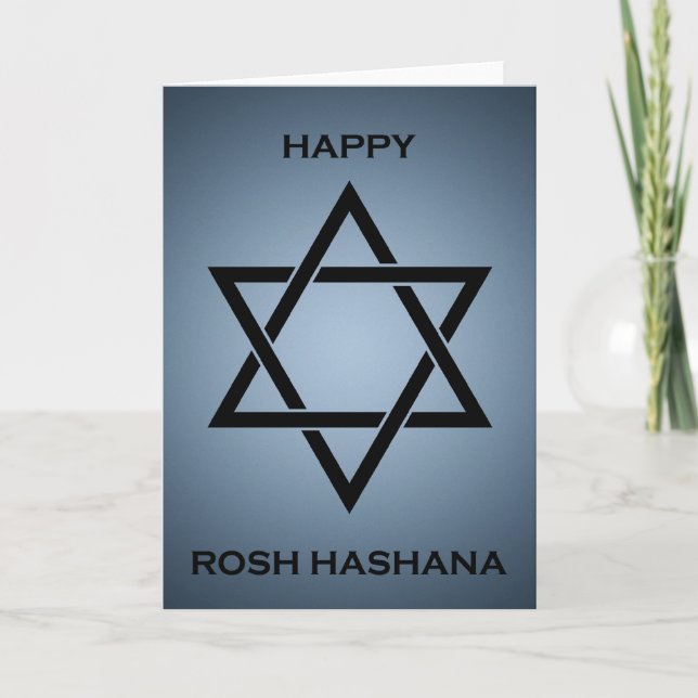 happy rosh hashana holiday card (Front)
