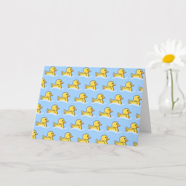 Happy Rubber Ducks Card (Small Plant)