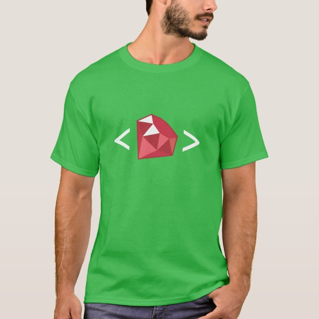 Happy Ruby Coder Shirt (Front)