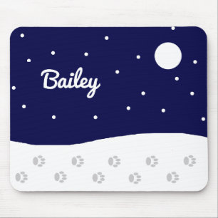 Happy Rural Winter: Mouse Pad