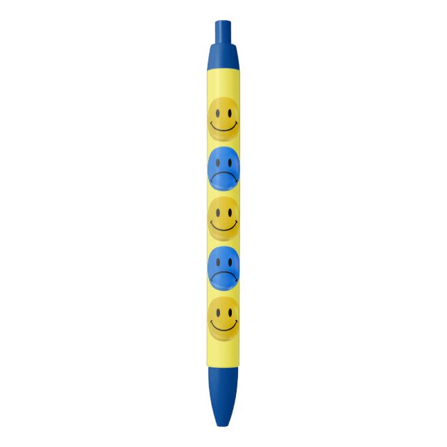 Happy Sad Bi Polar Pen (Front Vertical)