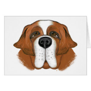 Happy Saint  Bernard
