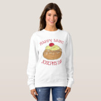 Happy Saint Joseph's Day Italian Pastry Zeppole