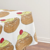 Happy Saint Joseph's Day Italian Pastry Zeppole