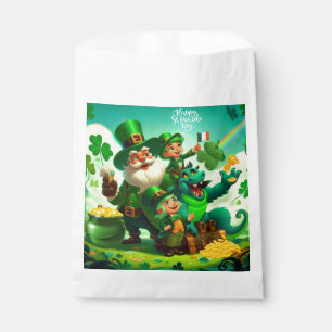 Happy Saint Patrick's Day colourful Favour Bags