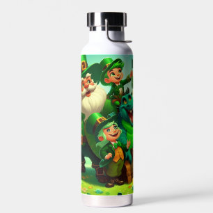 Happy Saint Patrick's Day colourful Water Bottle