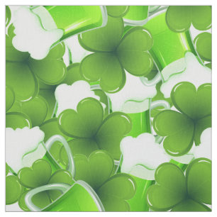 Happy Saint Patrick's Day Fabric