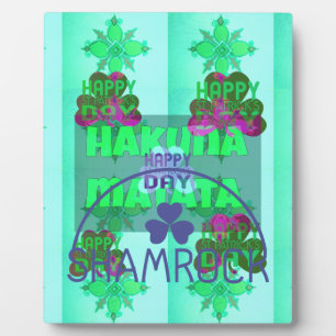 Happy Saint Patrick's Day Hakuna Matata Art Print Plaque