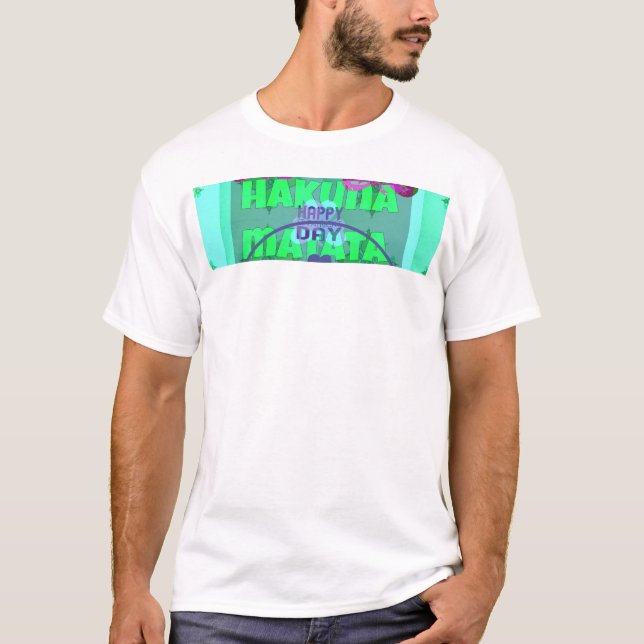 Happy Saint Patrick's Day Hakuna Matata Art Print T-Shirt (Front)