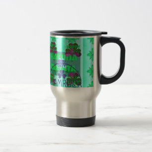 Happy Saint Patrick's Day Hakuna Matata Travel Mug