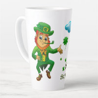 Happy Saint Patrick's Day Leprechaun Rainbow 